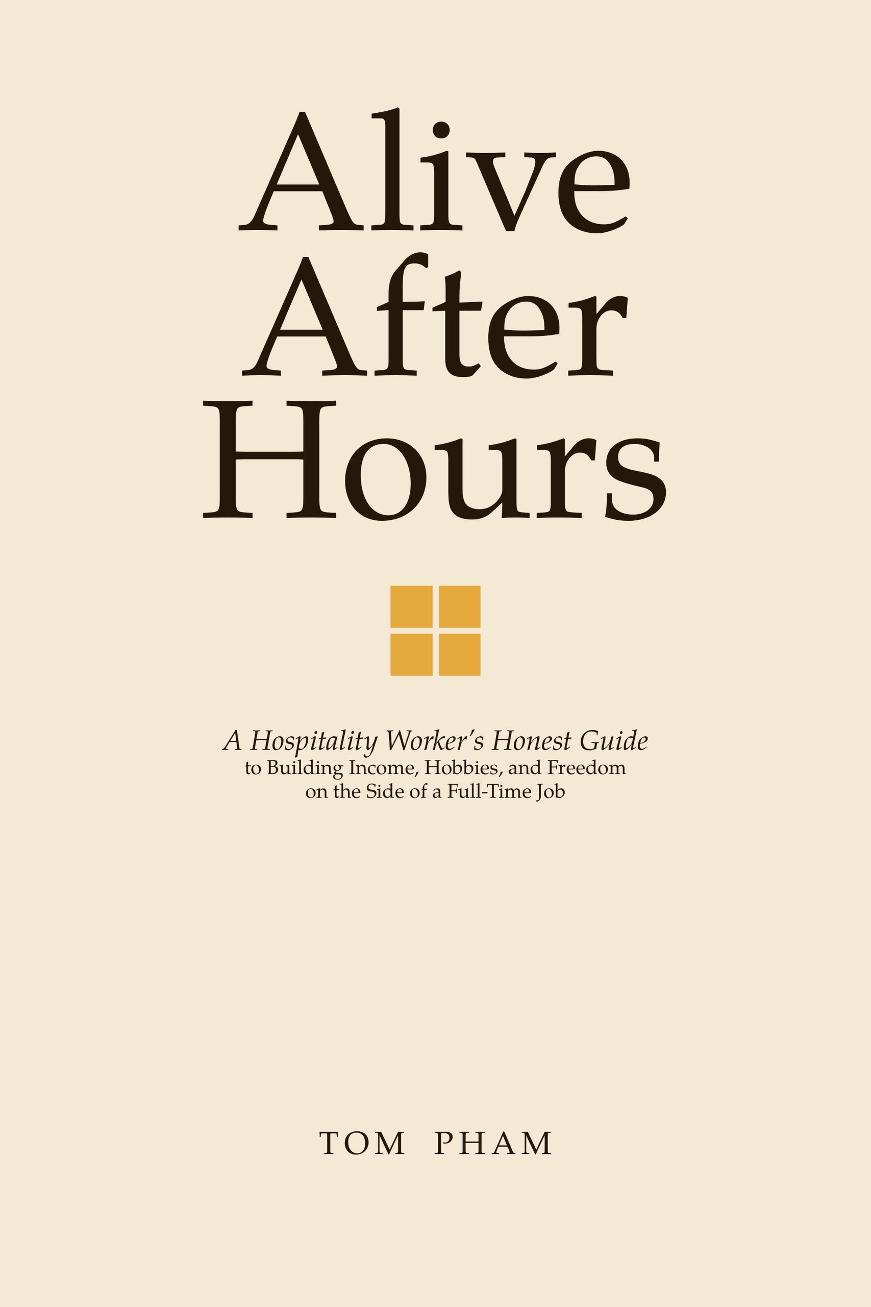 Alive After Hours — book cover